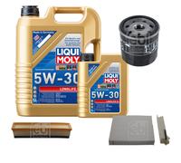 FEBI BILSTEIN Controllo Set 6L Liqui Moly 5W30 Longlife3 Per Dacia Duster