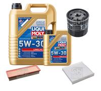 FEBI BILSTEIN Controllo Set 6L Liqui Moly 5W30 Longlife3 Per Dacia Logan MCV