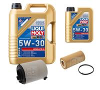 Febi BILSTEIN Controllo Set 6L Liqui Moly 5W30 Longlife3 per Di VW EOS 1F7