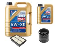 FEBI BILSTEIN Controllo Set 6L Liqui Moly 5W30 LONGLIFE3 Per Hyundai Kona OS