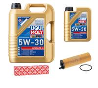 FEBI BILSTEIN Controllo Set 6L Liqui Moly 5W30 Longlife3 Per Mercedes-Benz