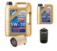 FEBI BILSTEIN Controllo Set 6L Liqui Moly 5W30 LONGLIFE3 Per Seat Altea XL