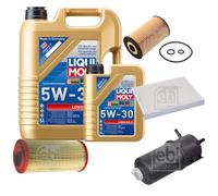 FEBI BILSTEIN Controllo Set 6L Liqui Moly 5W30 LONGLIFE3 Per VW Amarok 2H