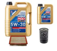 FEBI BILSTEIN Controllo Set 6L Liqui Moly 5W30 Longlife3 Per VW Golf III 1H1