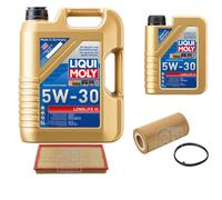 FEBI BILSTEIN Controllo Set 6L Liqui Moly 5W30 LONGLIFE3 Per VW New Beetle