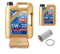 FEBI BILSTEIN Controllo Set 6L Liqui Moly 5W30 Longlife3 Per VW Polo 6R 6C