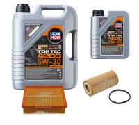 FEBI BILSTEIN Controllo Set 6L Liqui Moly Top Tec 4200 5W-30 Per Audi A4