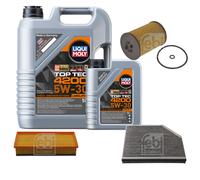 FEBI BILSTEIN Controllo Set 6L Liqui Moly Top Tec 4200 5W-30 Per Audi A4