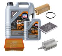 FEBI BILSTEIN Controllo set 6L Liqui Moly Top Tec 4200 5W-30 per Audi A4