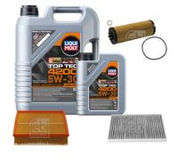 FEBI BILSTEIN Controllo Set 6L Liqui Moly Top Tec 4200 5W-30 Per Audi A6