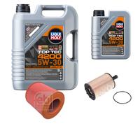 FEBI BILSTEIN Controllo Set 6L Liqui Moly Top Tec 4200 5W-30 Per Audi A6