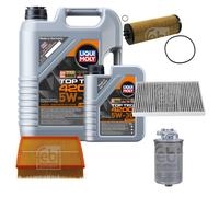 FEBI BILSTEIN Controllo Set 6L Liqui Moly Top Tec 4200 5W-30 Per Audi A6