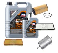 Febi BILSTEIN Controllo Set 6L Liqui Moly Top Tec 4200 5W-30 per . BMW 5er