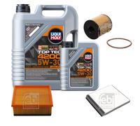 FEBI BILSTEIN Controllo set 6L Liqui Moly Top Tec 4200 5W-30 per Citroën