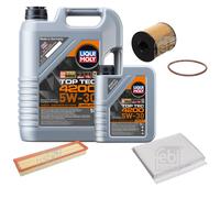 FEBI BILSTEIN Controllo set 6L Liqui Moly Top Tec 4200 5W-30 per Citroën