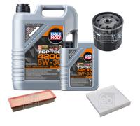 FEBI BILSTEIN Controllo Set 6L Liqui Moly Top Tec 4200 5W-30 Per Dacia Logan