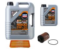 FEBI BILSTEIN Controllo set 6L Liqui Moly Top Tec 4200 5W-30 per Fiat Bravo