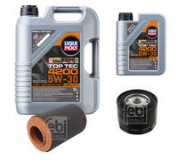 FEBI BILSTEIN Controllo set 6L Liqui Moly Top Tec 4200 5W-30 per Fiat Ducato