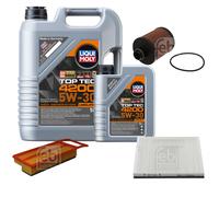 FEBI BILSTEIN Controllo set 6L Liqui Moly Top Tec 4200 5W-30 per Lancia Musa