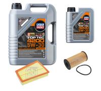 FEBI BILSTEIN Controllo set 6L Liqui Moly Top Tec 4200 5W-30 per Nissan