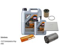 FEBI BILSTEIN Controllo set 6L Liqui Moly Top Tec 4200 5W-30 per Opel Combo