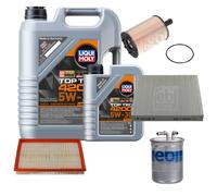 Febi BILSTEIN Controllo Set 6L Liqui Moly Top Tec 4200 5W-30 per Per VW Polo 9N