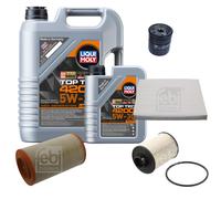 FEBI BILSTEIN Controllo set 6L Liqui Moly Top Tec 4200 5W-30 per Peugeot
