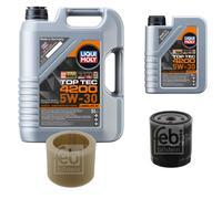 FEBI BILSTEIN Controllo Set 6L Liqui Moly Top Tec 4200 5W-30 Per Peugeot
