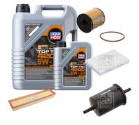 FEBI BILSTEIN Controllo Set 6L Liqui Moly Top Tec 4200 5W-30 Per Peugeot 307