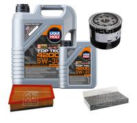 FEBI BILSTEIN Controllo Set 6L Liqui Moly Top Tec 4200 5W-30 Per Renault