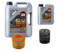 Febi BILSTEIN Controllo Set 6L Liqui Moly Top Tec 4200 5W-30 per Renault 21
