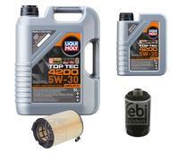 FEBI BILSTEIN Controllo Set 6L Liqui Moly Top Tec 4200 5W-30 Per Seat Altea