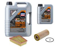 FEBI BILSTEIN Controllo set 6L Liqui Moly Top Tec 4200 5W-30 per Seat Ibiza
