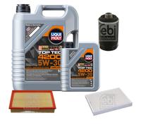 FEBI BILSTEIN Controllo Set 6L Liqui Moly Top Tec 4200 5W-30 Per VW