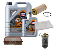 FEBI BILSTEIN Controllo set 6L Liqui Moly Top Tec 4200 5W-30 per VW Passat