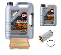 FEBI BILSTEIN Controllo set 6L Liqui Moly Top Tec 4200 5W-30 per VW Polo 6R