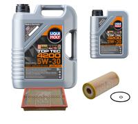 FEBI BILSTEIN Controllo set 6L Liqui Moly Top Tec 4200 5W-30 per VW Sharan
