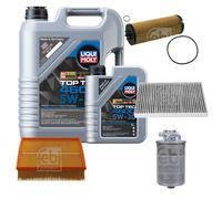 FEBI BILSTEIN Controllo Set 6L Liqui Moly Top Tec 4600 5W-30 Per Audi A6