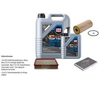 FEBI BILSTEIN Controllo set 6L Liqui Moly Top Tec 4600 5W-30 per Audi A6