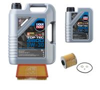 FEBI BILSTEIN Controllo Set 6L Liqui Moly Top Tec 4600 5W-30 Per BMW 3 Serie