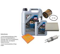 FEBI BILSTEIN Controllo set 6L Liqui Moly Top Tec 4600 5W-30 per BMW Serie 3
