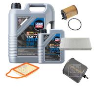 FEBI BILSTEIN Controllo set 6L Liqui Moly Top Tec 4600 5W-30 per Citroën