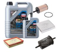 FEBI BILSTEIN Controllo set 6L Liqui Moly Top Tec 4600 5W-30 per Citroën