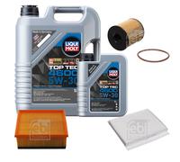 FEBI BILSTEIN Controllo set 6L Liqui Moly Top Tec 4600 5W-30 per Citroën