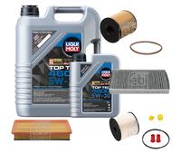 FEBI BILSTEIN Controllo set 6L Liqui Moly Top Tec 4600 5W-30 per Citroën C5