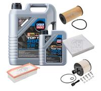 FEBI BILSTEIN Controllo Set 6L Liqui Moly Top Tec 4600 5W-30 Per Dacia