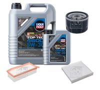 FEBI BILSTEIN Controllo Set 6L Liqui Moly Top Tec 4600 5W-30 Per Dacia Logan