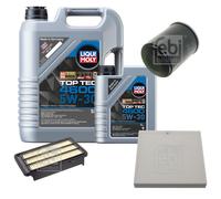 FEBI BILSTEIN Controllo set 6L Liqui Moly Top Tec 4600 5W-30 per Honda Civic