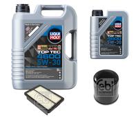 FEBI BILSTEIN Controllo set 6L Liqui Moly Top Tec 4600 5W-30 per Hyundai
