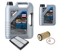 FEBI BILSTEIN Controllo set 6L Liqui Moly Top Tec 4600 5W-30 per Hyundai